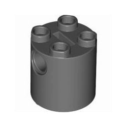 30361c-199ブロック丸2×2×2ロボット胴体ダークブルーイッシュグレイ