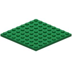 41539-028プレート8×8グリーン