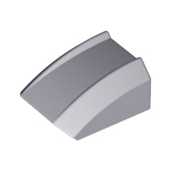 30602-194曲面スロープ2×2×1ライトブルーイッシュグレイ