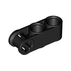 42003-026テクニック車軸ピンコネクター1×3垂直ペグ穴2つブラック