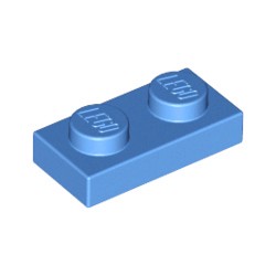 3023-102プレート1×2ミディアムブルー