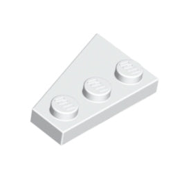 43722-001ウェッジプレート3×2右ホワイト