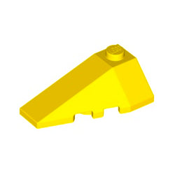 43710-024ウェッジ4×2左3方傾斜イエロー