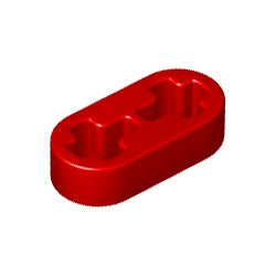 41677-021テクニックリフトアーム1×2-細身レッド