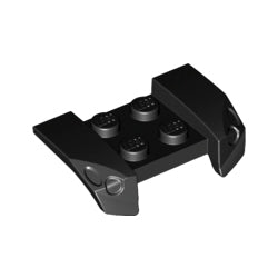 44674-026ヘッドライトカバーマッドガード2×4ブラック