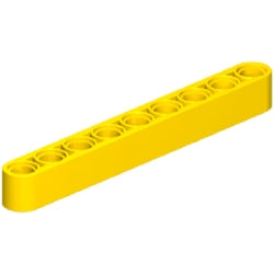 40490-024テクニックリフトアーム1×9イエロー