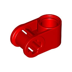 6536-021テクニック車軸ピンコネクター-垂直レッド