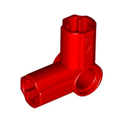 32014-021テクニック車軸ピンコネクター アングル6レッド