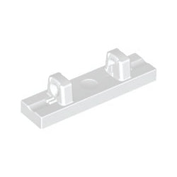 44822-001ヒンジプレート1×4ロック上部に指2本ホワイト