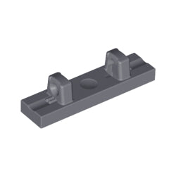 44822-199ヒンジプレート1×4ロック上部に指2本ダークブルーイッシュグレイ