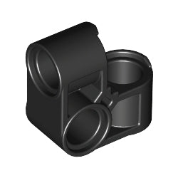 44809-026テクニックピンコネクター2×2垂直L字ブラック