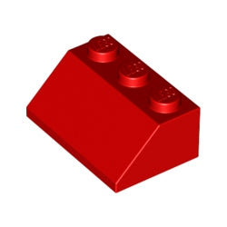 3038-021スロープ45度2×3レッド