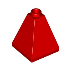 3688-021スロープ75度2×2×2-4方傾斜レッド