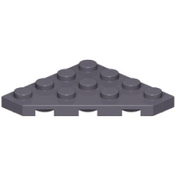 30503-199プレート4×4コーナー無ダークブルーイッシュグレイ