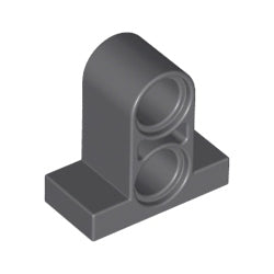 32530-199テクニックピンコネクタープレート1×2×1-2/3ダークブルーイッシュグレイ