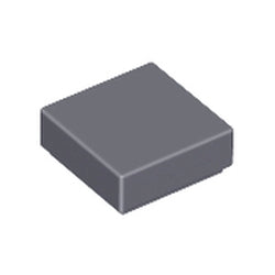 3070b-199タイル1×1ダークブルーイッシュグレイ