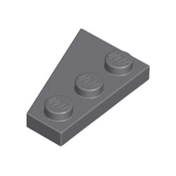 43722-199ウェッジプレート3×2右ダークブルーイッシュグレイ