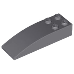 44126-199曲面スロープ6×2ダークブルーイッシュグレイ