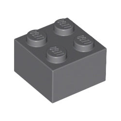 3003-199ブロック2×2ダークブルーイッシュグレイ