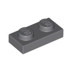 3023-199プレート1×2ダークブルーイッシュグレイ