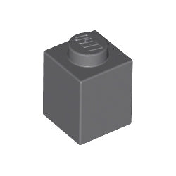 3005-199ブロック1×1ダークブルーイッシュグレイ