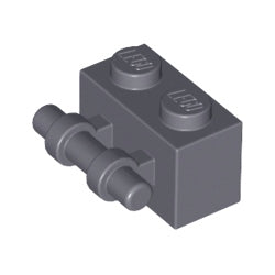 30236-199ブロック1×2取っ手付きダークブルーイッシュグレイ