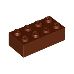 3001-192ブロック2×4レディシュブラウン