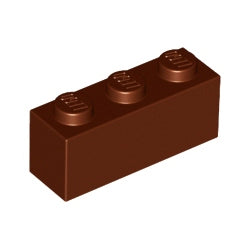 3622-192ブロック1×3レディシュブラウン