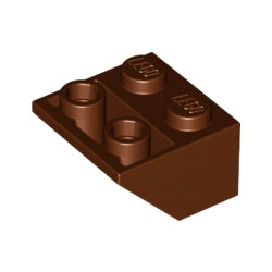 3660-192逆スロープ45度2×2レディシュブラウン