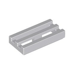 2412b-194特殊タイル1×2グリルライトブルーイッシュグレイ