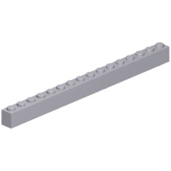 2465-194ブロック1×16ライトブルーイッシュグレイ