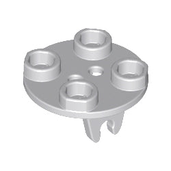 2655-194プレート2×2丸ホイールホルダーライトブルーイッシュグレイ