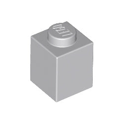 3005-194ブロック1×1ライトブルーイッシュグレイ