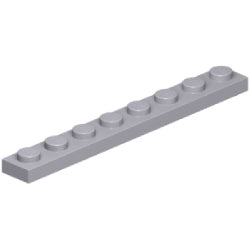 3460-194プレート1×8ライトブルーイッシュグレイ