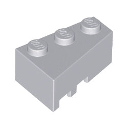 6564-194ウェッジ3×2右ライトブルーイッシュグレイ