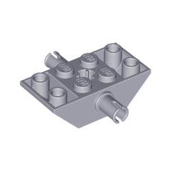 30390-194逆スロープ45度4×2側面にペグ付ライトブルーイッシュグレイ