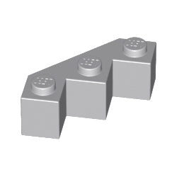 2462-194ブロック3×3切り落とし有ライトブルーイッシュグレイ