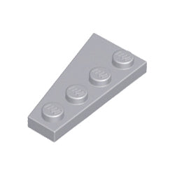 41769-194ウェッジプレート4×2右ライトブルーイッシュグレイ