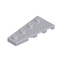 41770-194ウェッジプレート4×2左ライトブルーイッシュグレイ