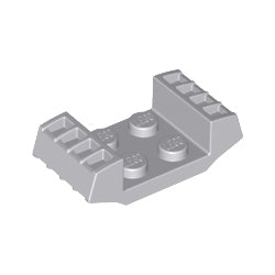 41862-194プレート2×2グリルライトブルーイッシュグレイ