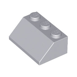 3038-194スロープ45度2×3ライトブルーイッシュグレイ