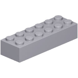 2456-194ブロック2×6ライトブルーイッシュグレイ