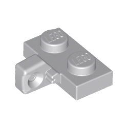 44567-194ヒンジプレート1×2ロック側面に指1本ライトブルーイッシュグレイ