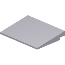 4515-194スロープ10度6×8ライトブルーイッシュグレイ