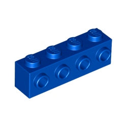 30414-023ブロック1×4側面にスタッド有ブルー