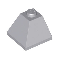 3045-194スロープ45度2×2コーナー2方向傾斜ライトブルーイッシュグレイ