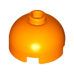 553c-106ブロック2×2ドーム型オレンジ