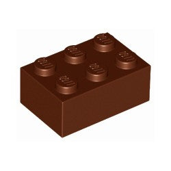 3002-192ブロック2×3レディシュブラウン