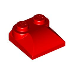 47457-021曲面スロープ2×2×2/3レッド