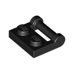 48336-026プレート1×2取っ手付その2ブラック